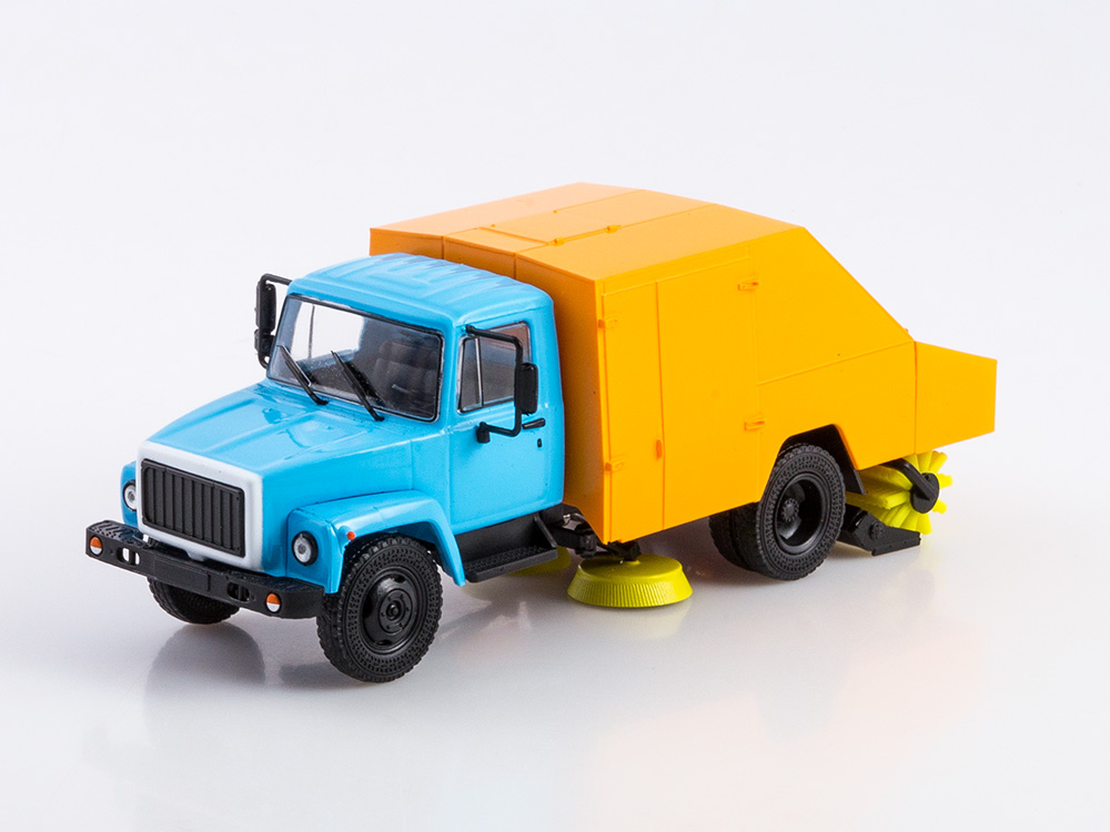 1:43 Уборочная машина ПУМ-1 (3307), Легендарные Грузовики СССР 101 - LG101