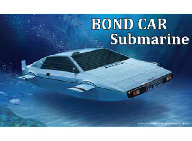1:24 Сборная модель Lotus Esprit Bond Car Submarine - 091921
