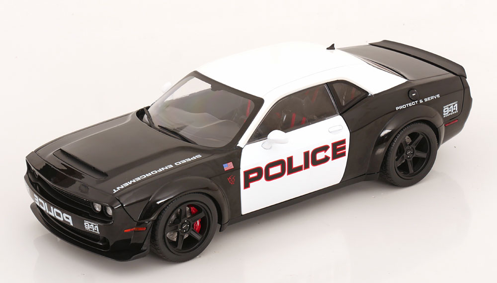 1:18 DODGE Challenger Demon Highway Police (2023) - S1805715