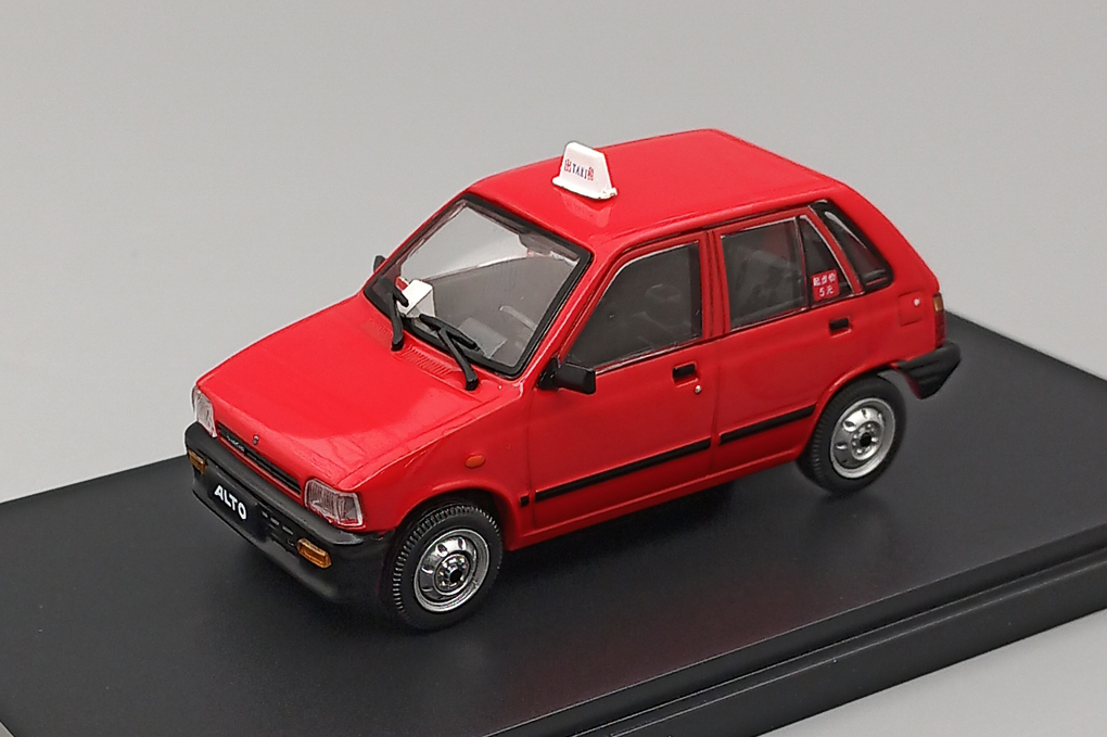 1:43 SUZUKI Alto 5-door (CB-72) Taxi, red - SZALRD