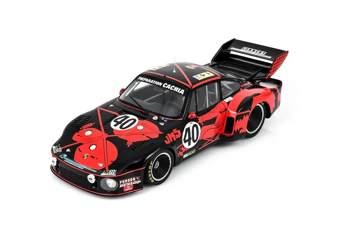 1:18 PORSCHE 935 2.9l F6 Turbo Team Jms Racing №40 3rd 24h Le Mans Claude Ballot Lena - Peter Gregg (1977), Red Black - 18S619