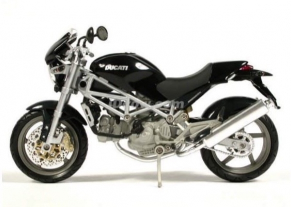 1:12 Ducati Monster 1100 2010, black - 44023C