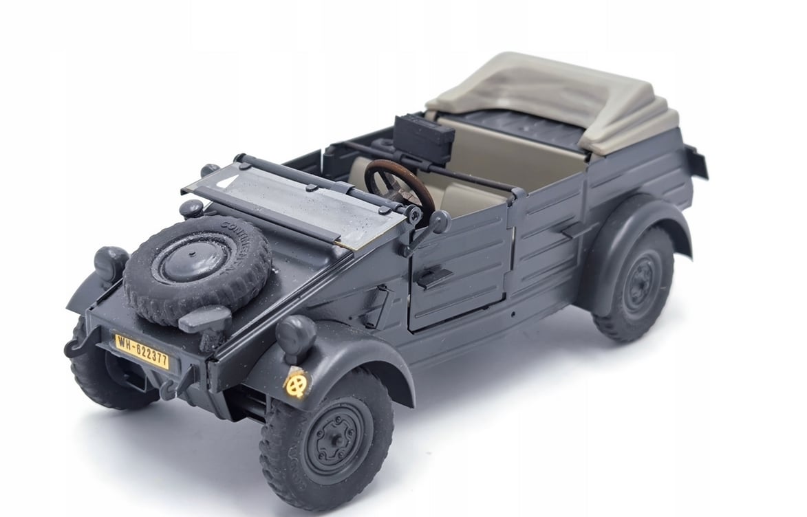 1:24 VOLKSWAGEN VW-82 Kubelwagen East, grey - 1004