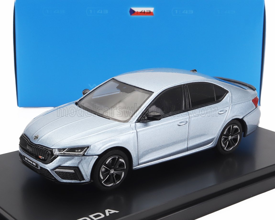 1:43 SKODA Octavia Iv Rs (2020), Light Blue Met - 037KS