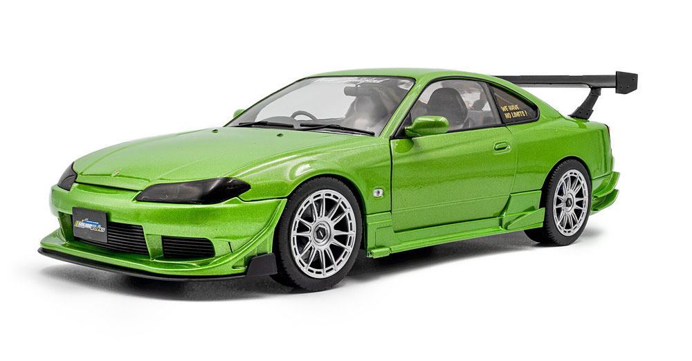 1:18 NISSAN Silvia S15 Spec-R Aero (1999), green metallic - S1812203