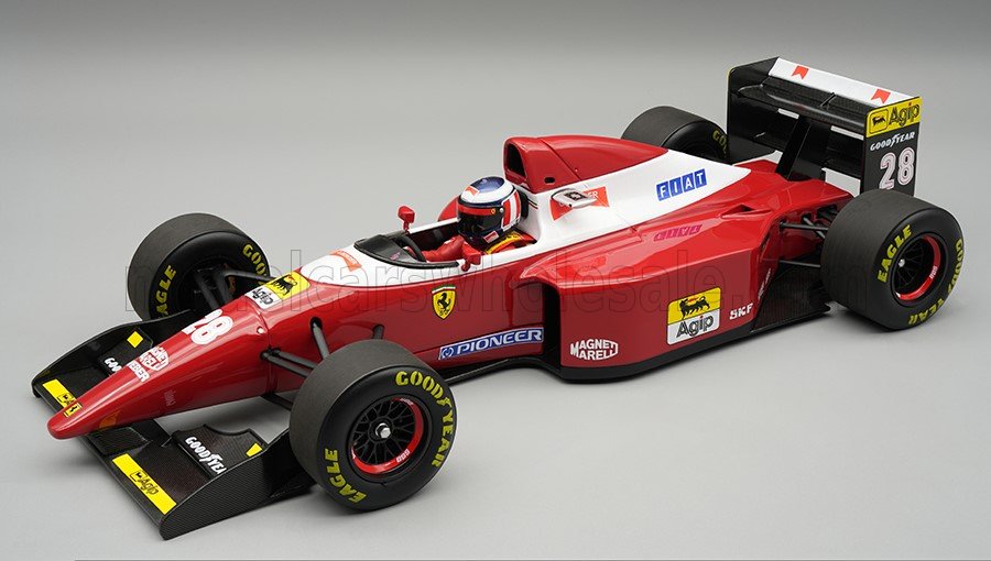 1:18 FERRARI F1 F93a Team Scuderia Ferrari №28 German GP (with pilot figure) (1993) Gerhard Berger - TMD18-337D
