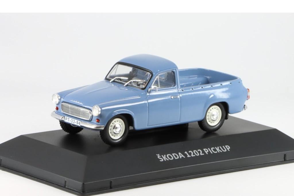 1:43 SKODA 1202 Pick-Up (1964), blue - DESK018