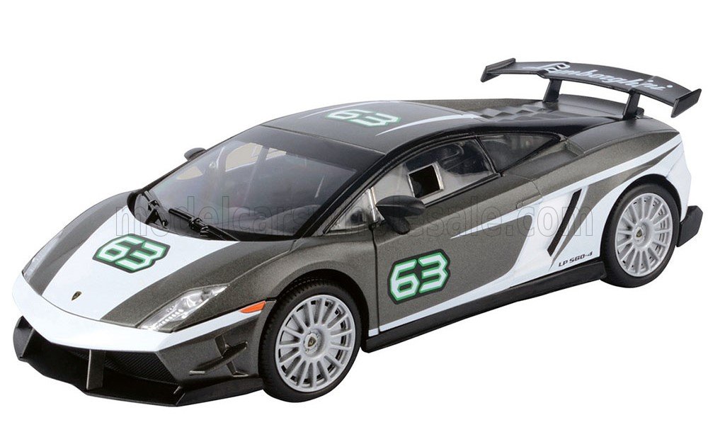 1:24 LAMBORGHINI Gallardo Lp560-4 №63 Super Trofeo (2011), Grey White - 73793
