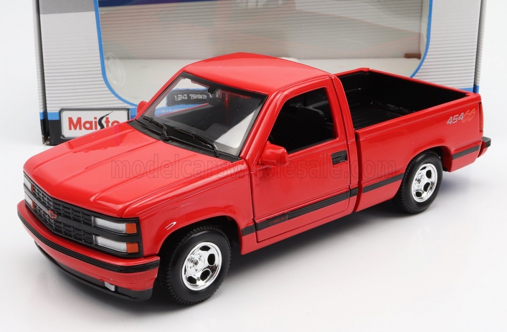 1:24 CHEVROLET 454 Ss Pick-up (1993), Red - 32901R