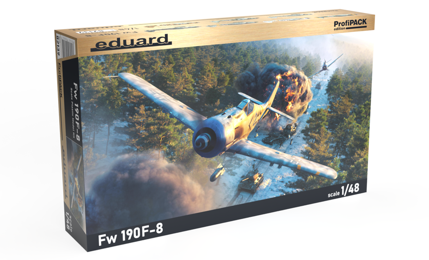 1:48 Сборная модель Истребитель Fw 190F-8 - 82139