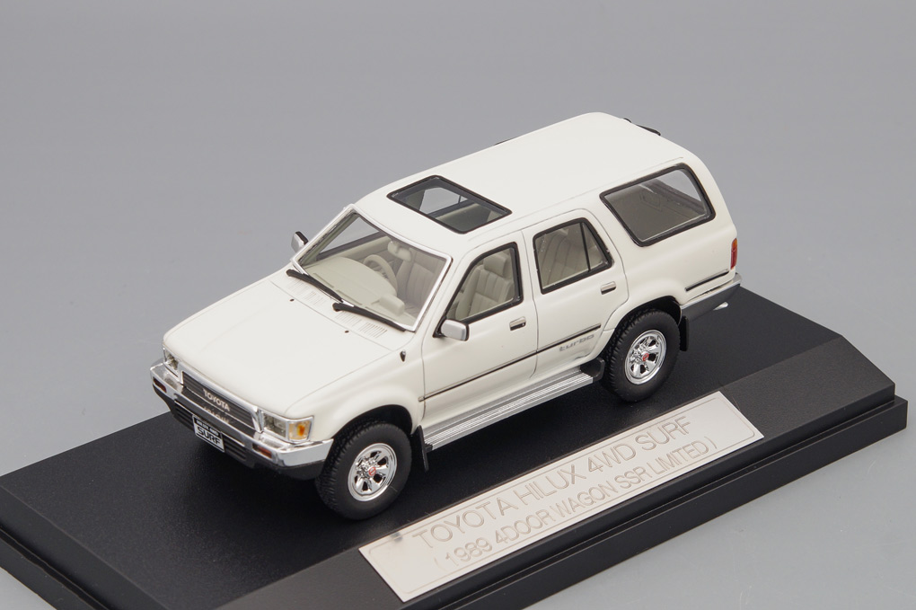 1:43 TOYOTA Hilux Surf 4WD SSR-Ltd 1989, white - HS041WH