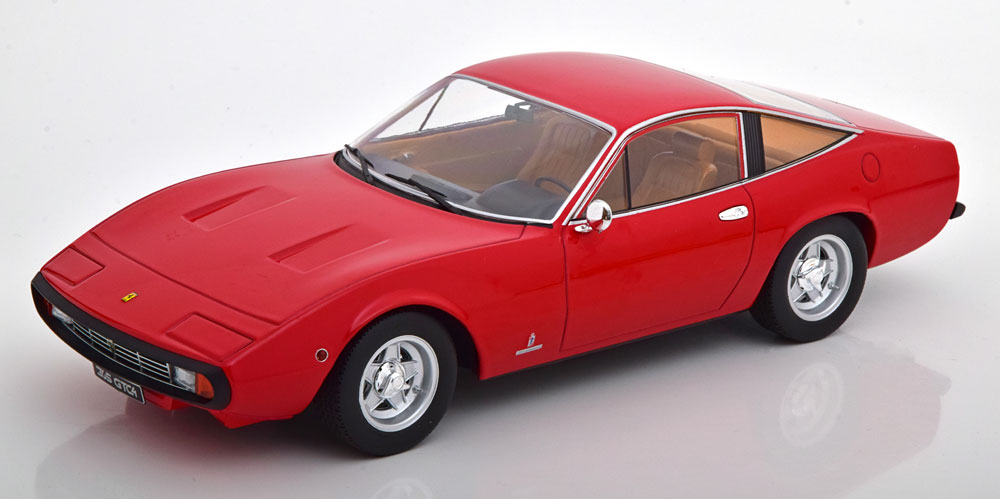 1:18 FERRARI 365 GTC4 (1971), red - KKDC180285