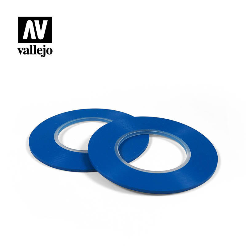 Гибкая маскировочная лента 2 мм х 18 м / Flexible Masking Tape 2 mm x 18 m - T07008