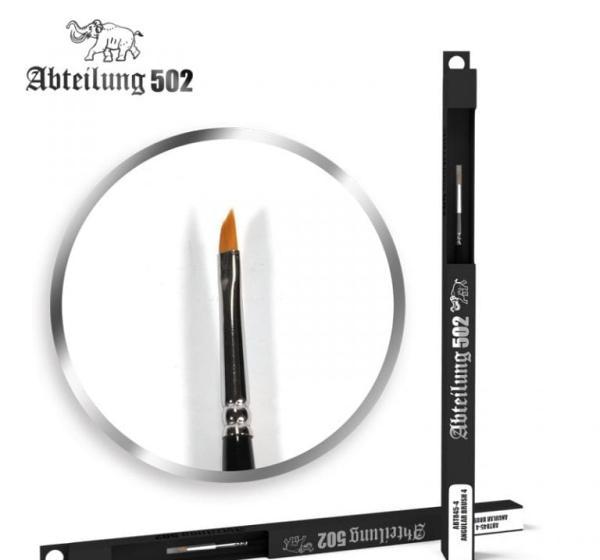 Кисть ретушная (скошенная) №6 - ABT845-4