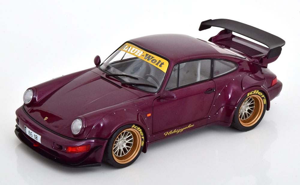 1:18 PORSCHE 911 (964) RWB Hekigyoku (2012), purple-metallic - S1807504