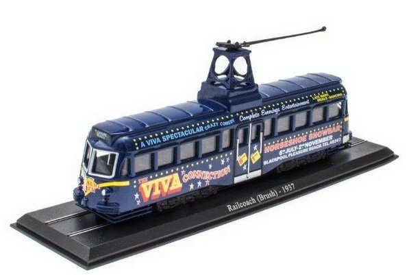 1:72 трамвай Railcoach (Brush) Blackpool Brush Tram 1937 Blue - 4648103