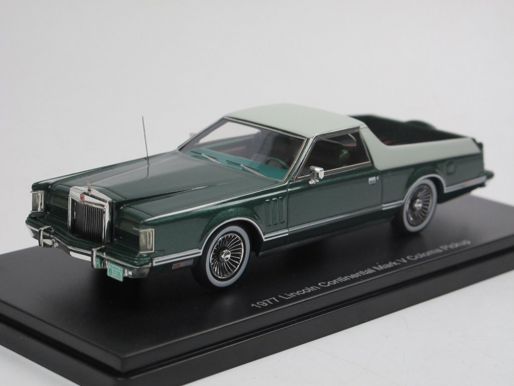 1:43 LINCOLN Continental Mark V Coloma PickUp (1977), green - EMUS43012A