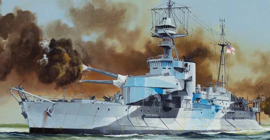 1:350 Сборная модель Корабль HMS Roberts Monitor - 05335