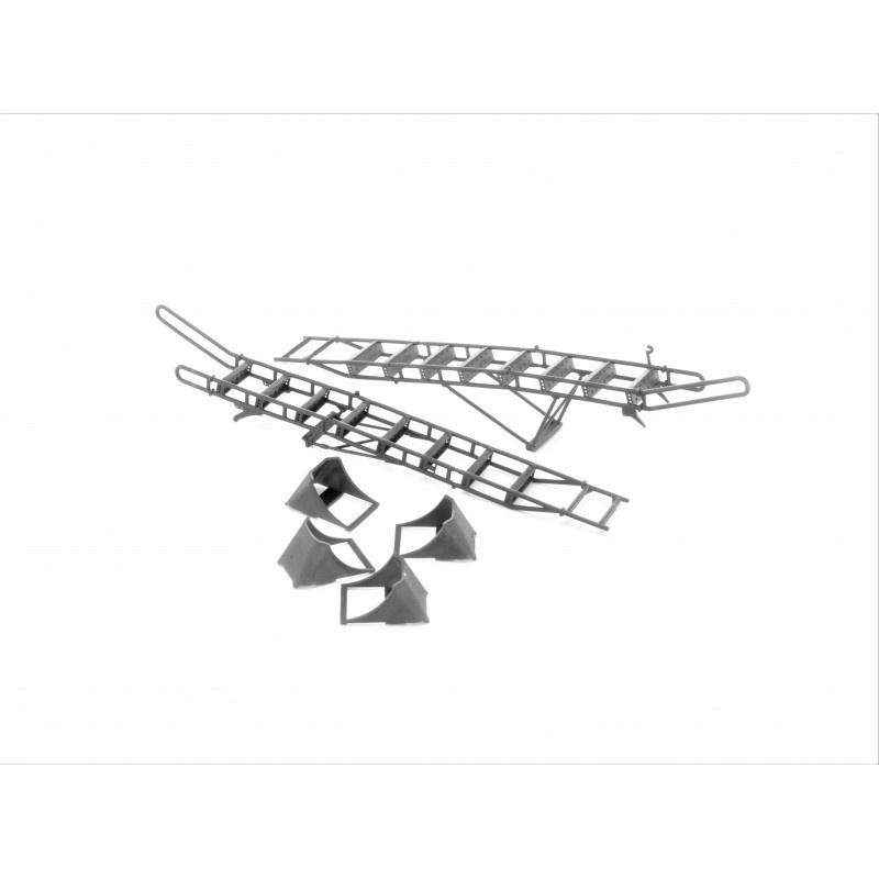 1:72 Лестница для Суххой-35 + колодки + служебная лестница - LP72049