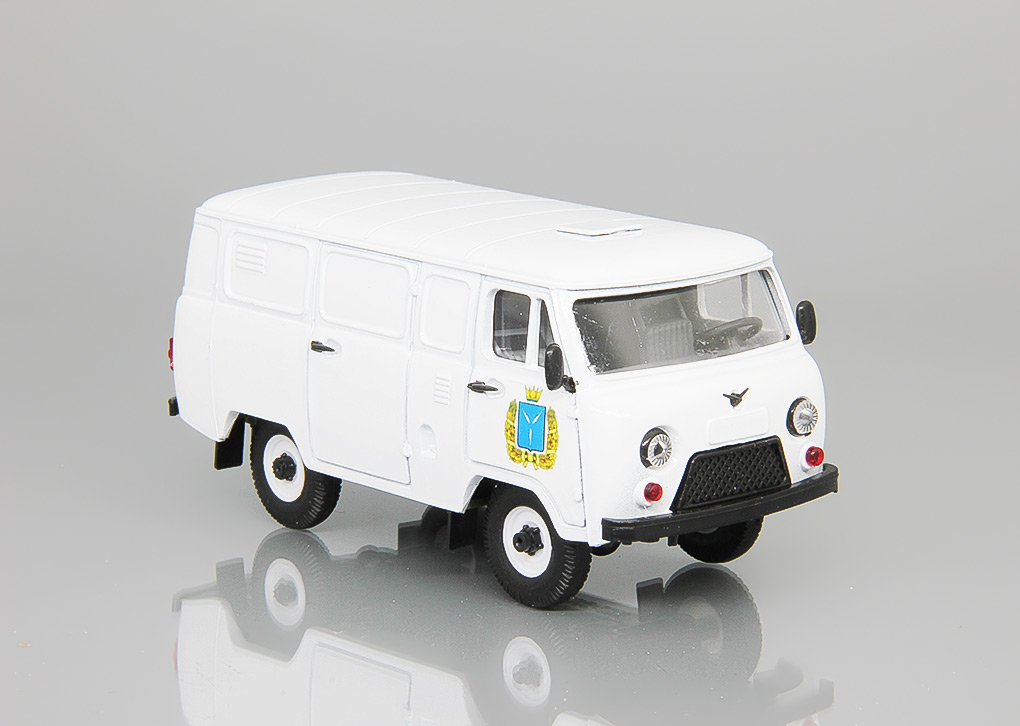 1:43 УАЗ 3741 Саратов (пластик, окрашенный), белый - 15885