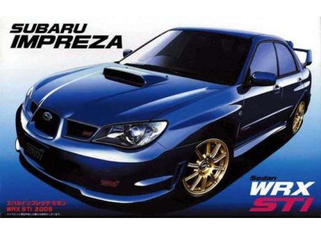 1:24 Сборная модель  Subaru (GH-GDB) New Impreza Sedan WRX STi - 036694