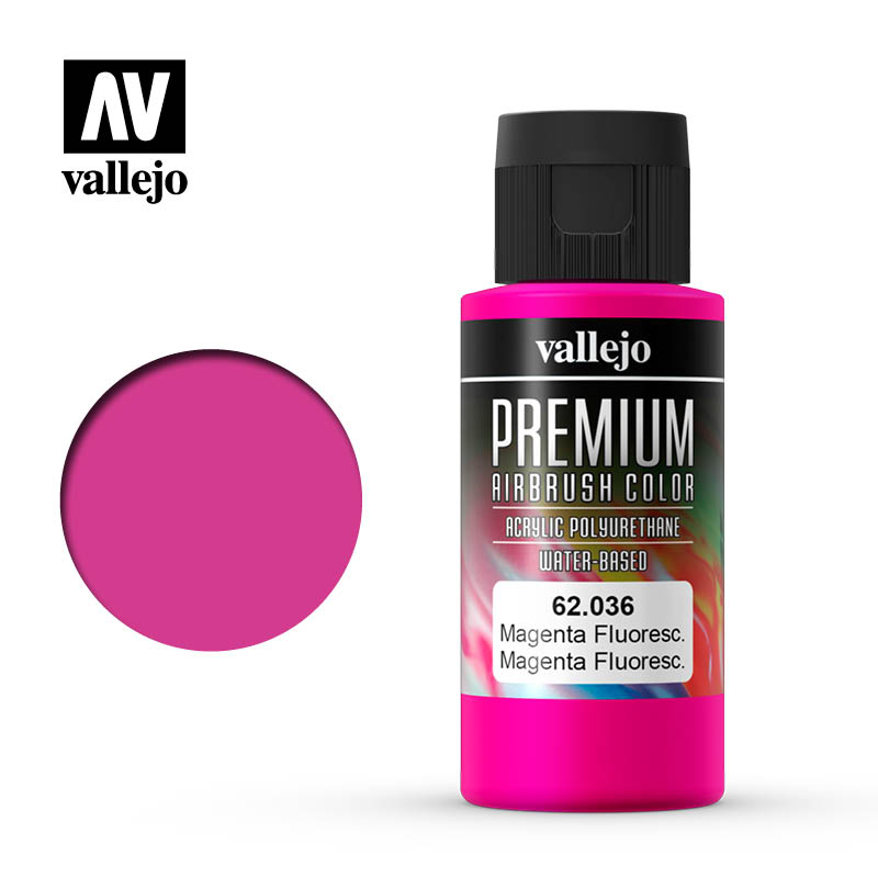 Краска акрил-уретановая 'Premium Color' Маджента Флуорисцентная/Magenta Fluo - 62036