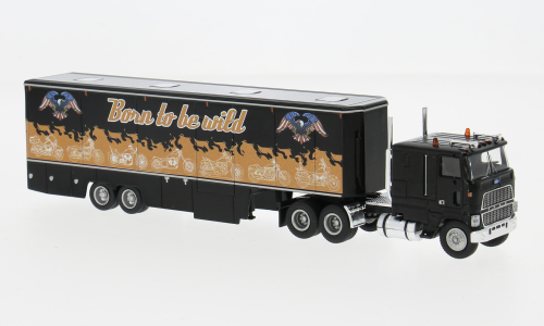 1:87 FORD CLT 9000 Renntransport-SZ Born to be wild (1978), black - 85859