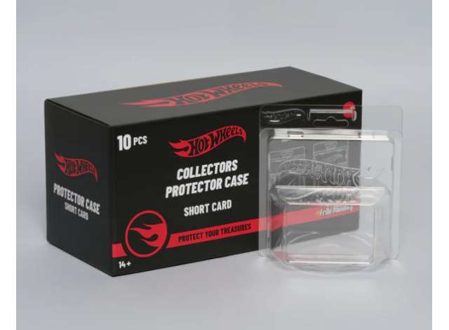 1:64 Hot Wheels Collectors Protector Case Short Card 10.8 cm x 10.8cm - protector-shCard~10