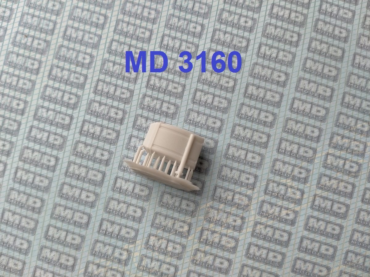 1:43 Брызговики передней оси Камский 43118 - MD3160