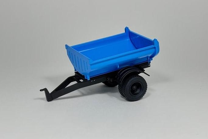 1:43 Прицеп-самосвал для ММЗ-555 рама тип 2 - синий - LR-430054