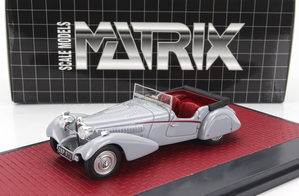 1:43 BUGATTI T57sc Roadster Vanden Plas Open (1938), Grey - MX40205-103
