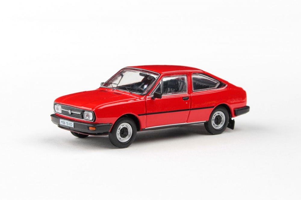 1:43 SKODA Garde 1982 - Červená Šípková - 722BD