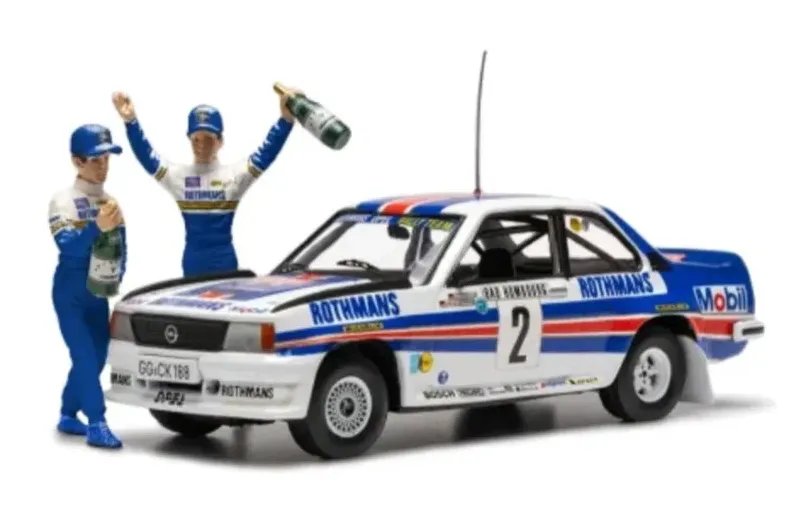 1:43 OPEL Ascona 400 №2 Walter Röhrl/Christian Geistdörfer, Rally Monte Carlo (1982), white/blue/red - SPRM002-82