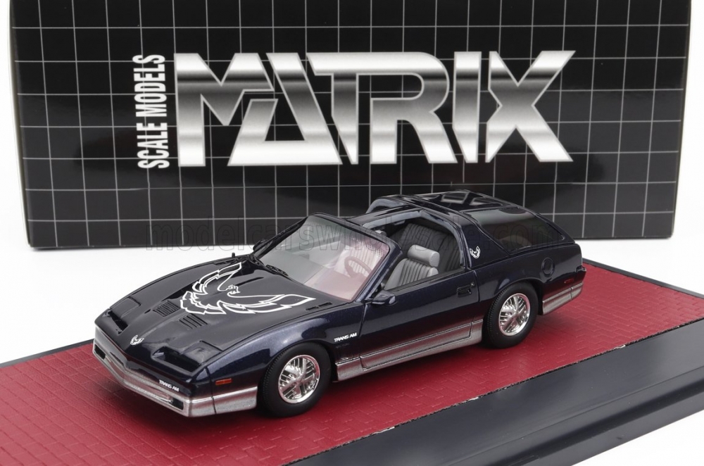 1:43 PONTIAC Firebird Trans Am Type K Kammback Concept Prototype (1985), Blue Silver - MX41606-022