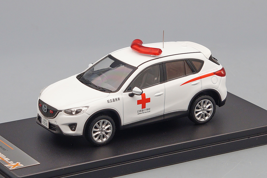 1:43 (Б/У) MAZDA CX-5 'Red Cross Ambulance' (2014), white - PRD487-X1