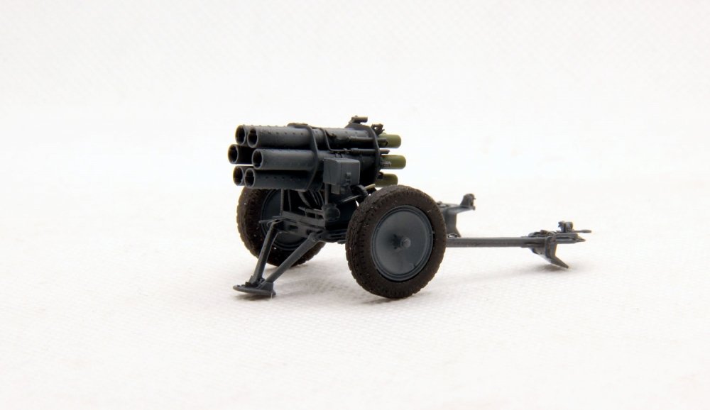 1:43 Вражьи морды. Nebelwerfer 41 шестиствольный миномёт - german2