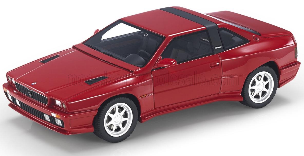 1:18 MASERATI Shamal (1989), Red - LS050A