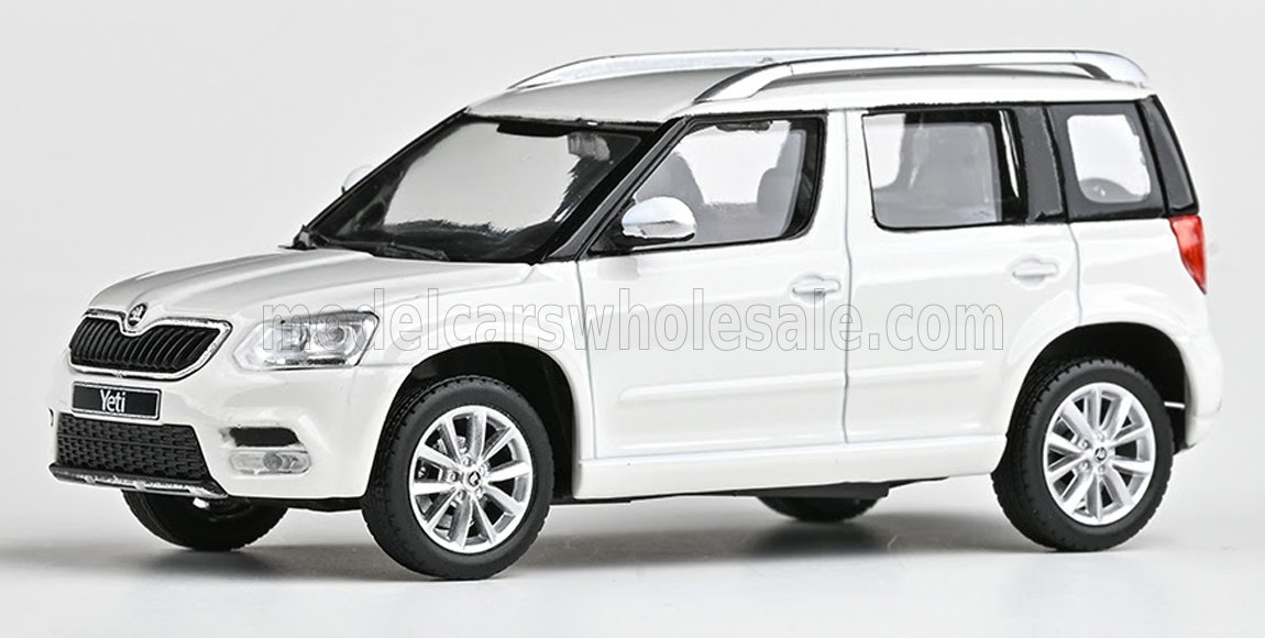 1:43 SKODA YETI SUV Facelift (Restayling) (2013), white - 031E