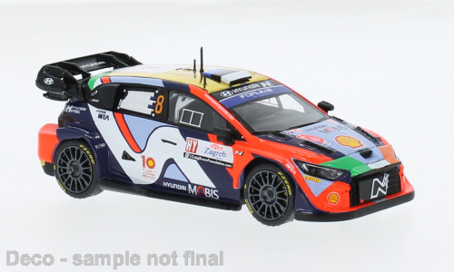 1:43 HYUNDAI i20 N Rally1 #8 WRC Rally Croatia 2024 - IXORAM933B.22