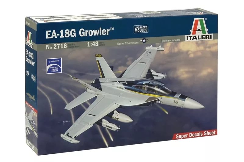 1:48 Сборная модель Самолет EA - 18G GROWLER - 2716