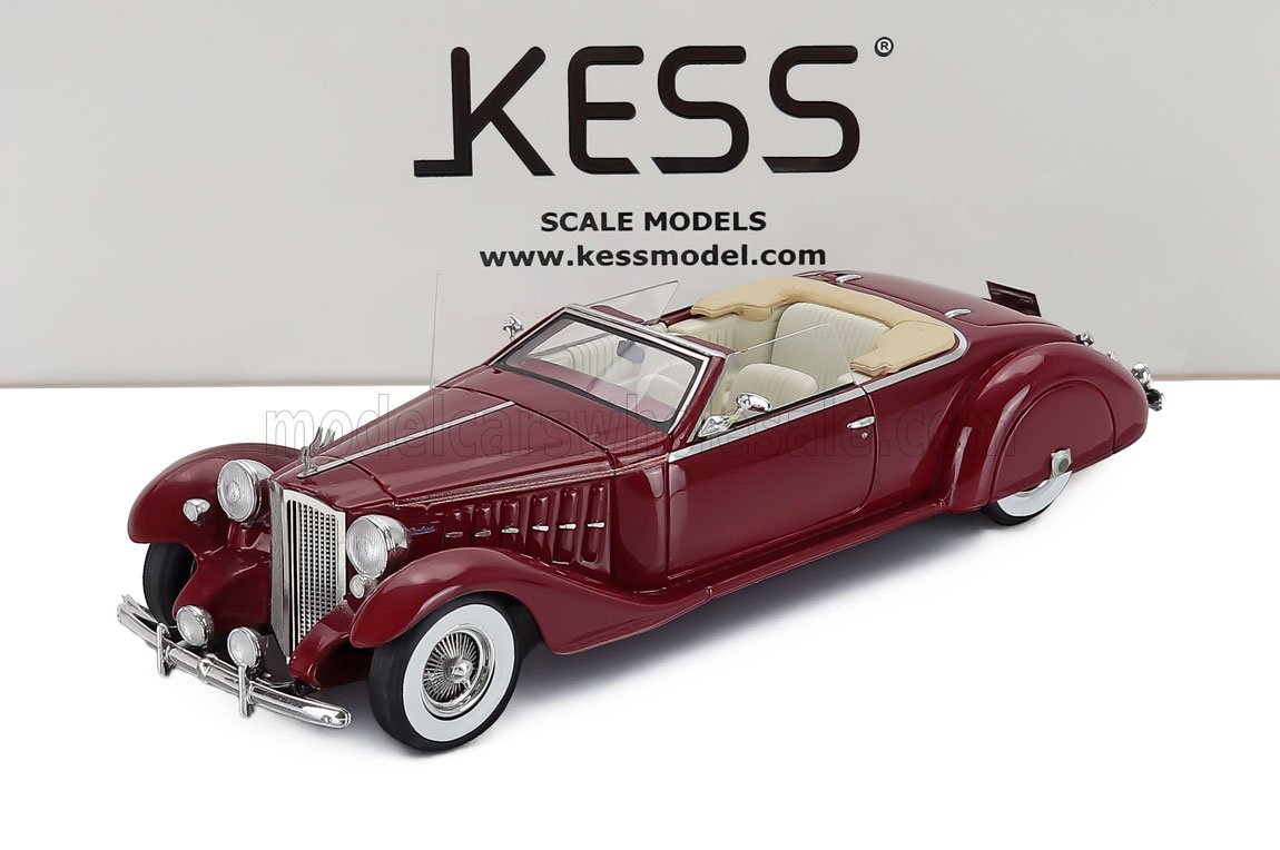 1:43 PACKARD BAYLIFF Roadster Open (1949), bordeaux - KE43062020