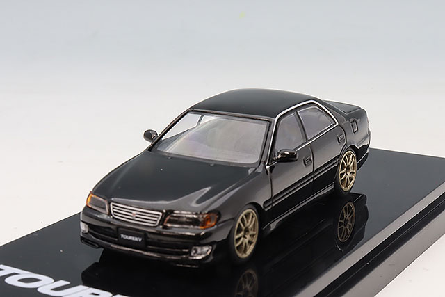 1:64 TOYOTA Chaser Tourer V (JZX100) *early version* (1996) JDM STYLE 10 SPOKES Wheel, black - HJ645072ABK