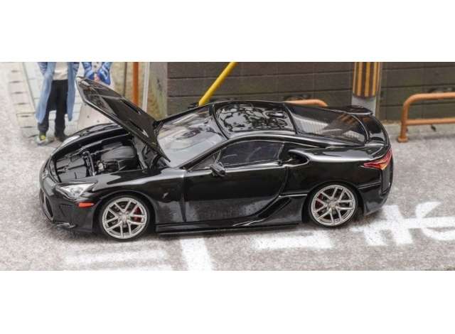 1:64 Lexus LFA with opening hood, black - FH045