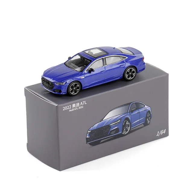 1:64 AUDI A7L (2022), blue - JV64041BL