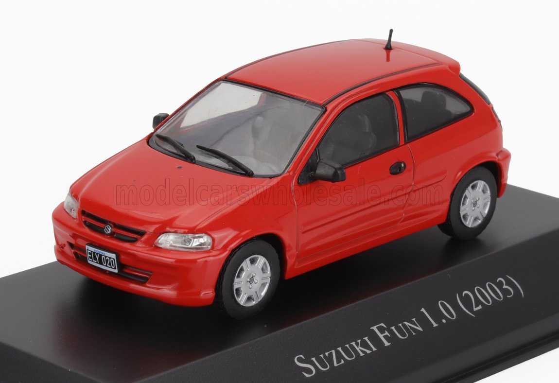 1:43 SUZUKI Fun 1.0 (2003), Red - ARG164