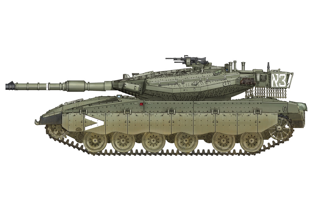 1:72 Сборная модель Танк IDF Merkava Mk.IIID - 82916