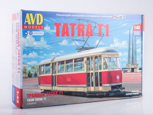 1:43 Сборная модель TATRA T1 - 4068AVD