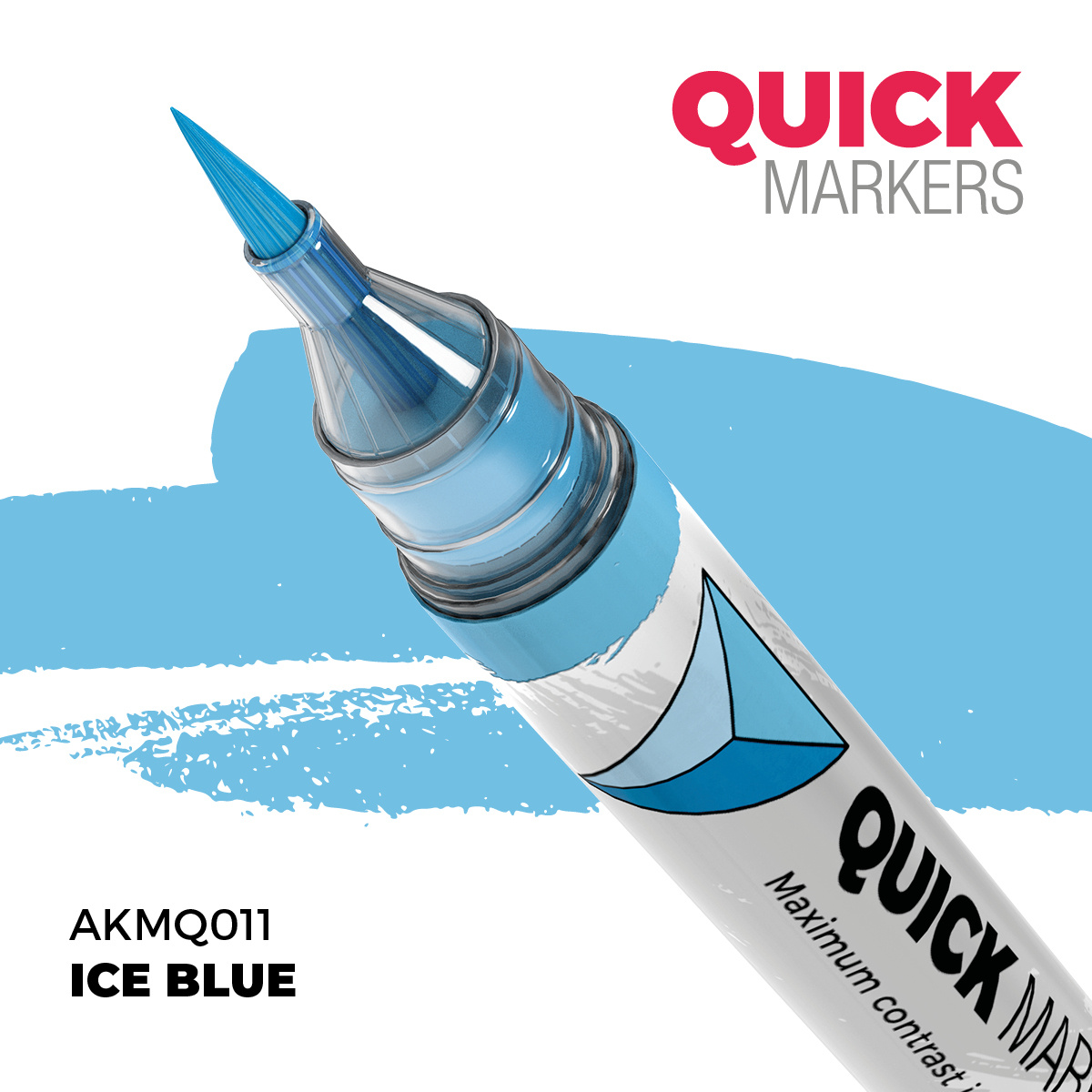 Маркер QUICK MARKER - Льдисто-голубой / Ice Blue - AKMQ011