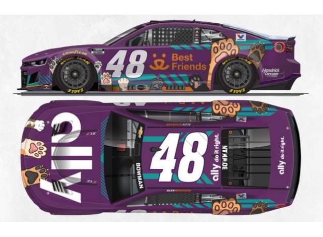 1:64 Chevrolet #48 Alex Bowman *Ally Best Friends*, purple 2026 - C482661ABFAL