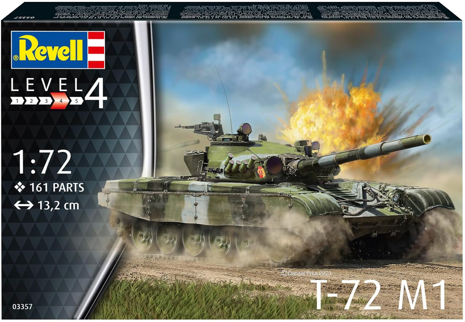 1:72 Сборная модель T-72 M1 - 03357
